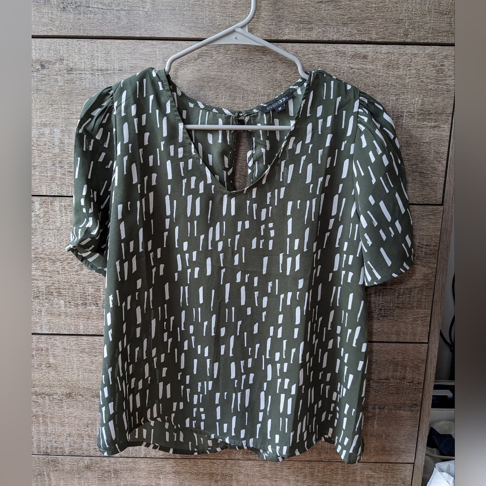 Papermoon Forest Green Tshirt Blouse